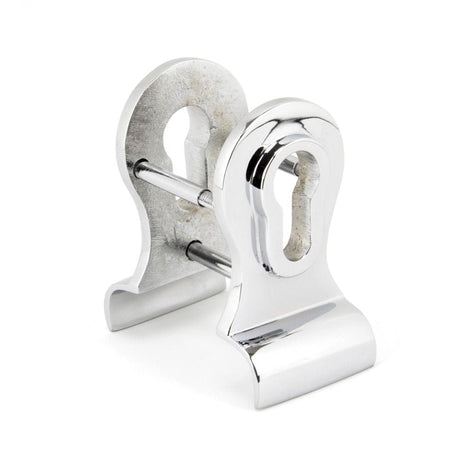 From The Anvil Door Furniture Polished Chrome / Euro Profile Cylinder Pull From The Anvil - Polished Chrome 50mm Euro Door Pull (Back to Back fixings)