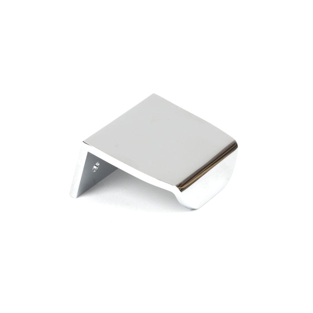 From The Anvil Cabinet Hardware Polished Chrome / Edge Pull / 50mm From The Anvil - Polished Chrome 50mm Moore Edge Pull
