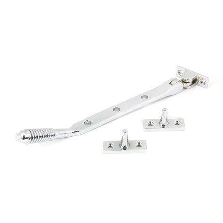 From The Anvil Window Furniture Polished Chrome / 8"/200mm From The Anvil - Polished Chrome 8" Reeded Stay