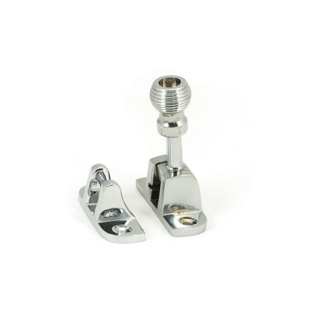 From The Anvil Window Furniture Polished Chrome / Sash Window Brighton Fasteners / Yes From The Anvil - Polished Chrome Beehive Brighton Fastener (Radiused)