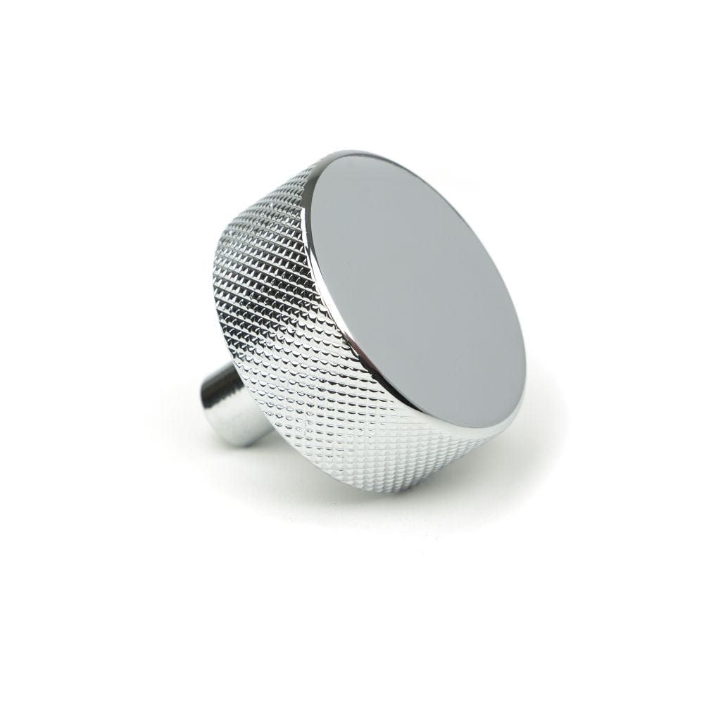 From The Anvil Cabinet Hardware Polished Chrome / Cabinet Knobs / 38mm Dia. From The Anvil - Polished Chrome Brompton Cabinet Knob - 38mm (No rose)