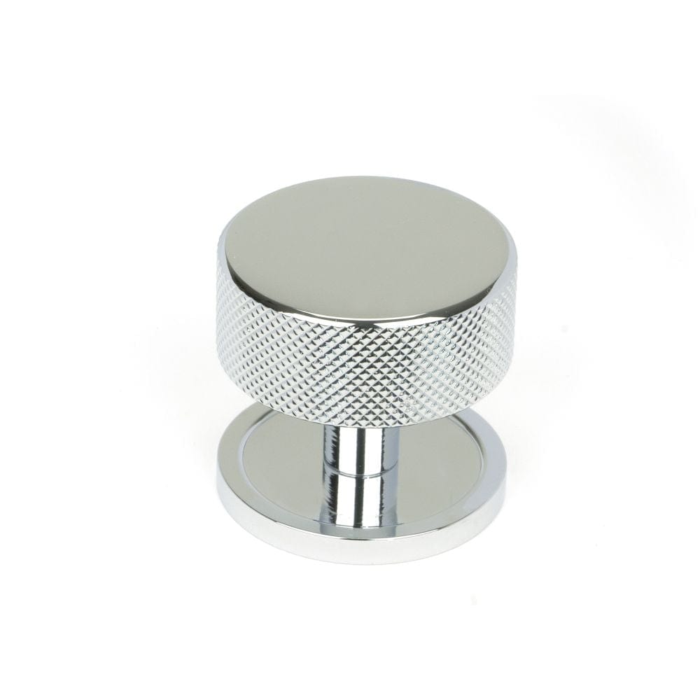 From The Anvil Cabinet Hardware Polished Chrome / Cabinet Knobs / 38mm Dia. From The Anvil - Polished Chrome Brompton Cabinet Knob - 38mm (Plain)