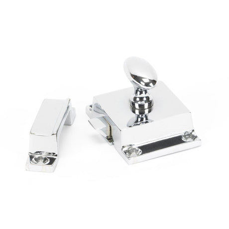 From The Anvil Cabinet Hardware Polished Chrome / Cabinet Turn Catch From The Anvil - Polished Chrome Cabinet Latch