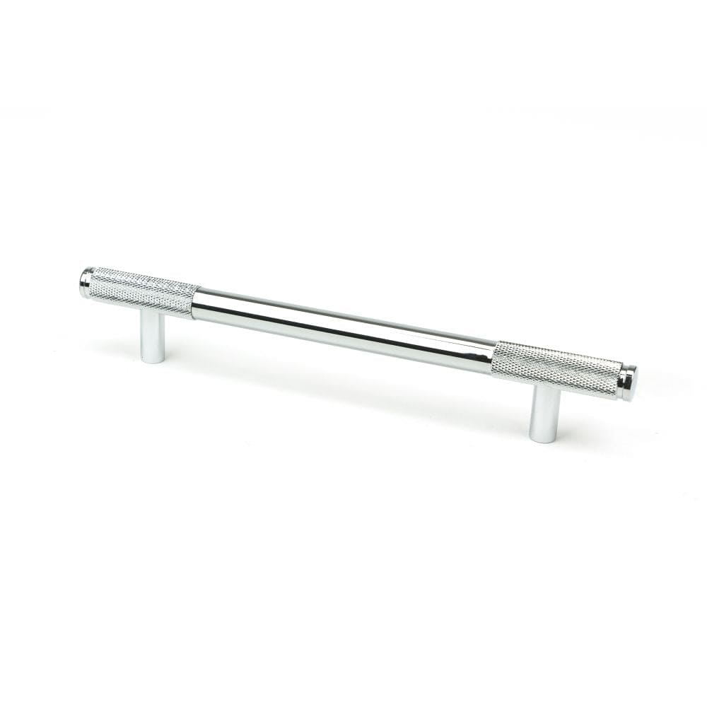 From The Anvil Cabinet Hardware Polished Chrome / Cabinet Pull Handles / Medium From The Anvil - Polished Chrome Half Brompton Pull Handle - Medium