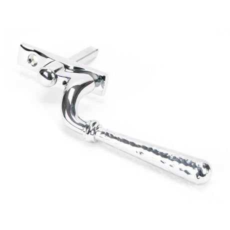 From The Anvil Window Furniture Polished Chrome / Left Hand / Yes From The Anvil - Polished Chrome Hammered Newbury Espag - LH