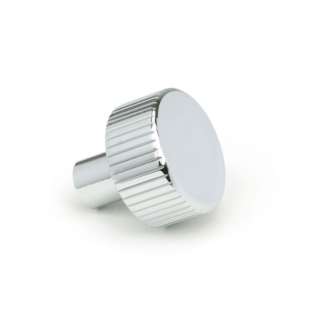 From The Anvil Cabinet Hardware Polished Chrome / Cabinet Knobs / 25mm Dia. From The Anvil - Polished Chrome Judd Cabinet Knob - 25mm (No rose)