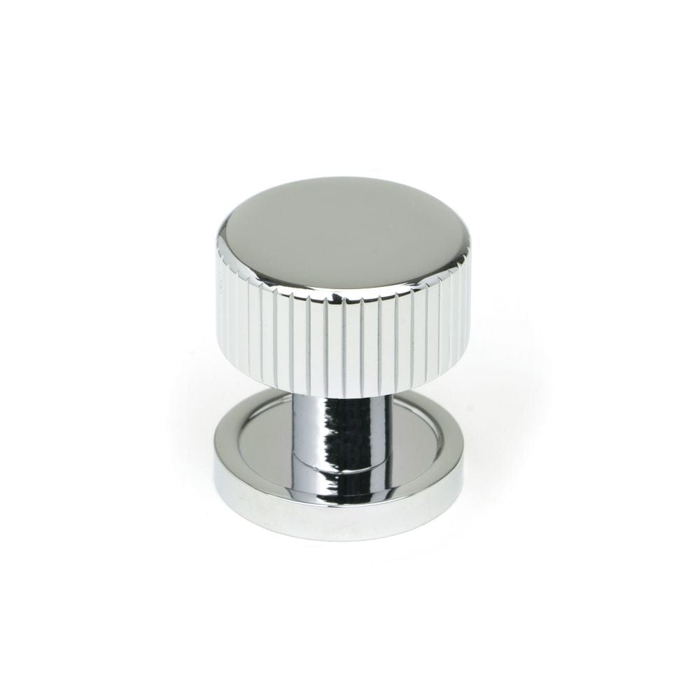 From The Anvil Cabinet Hardware Polished Chrome / Cabinet Knobs / 25mm Dia. From The Anvil - Polished Chrome Judd Cabinet Knob - 25mm (Plain)