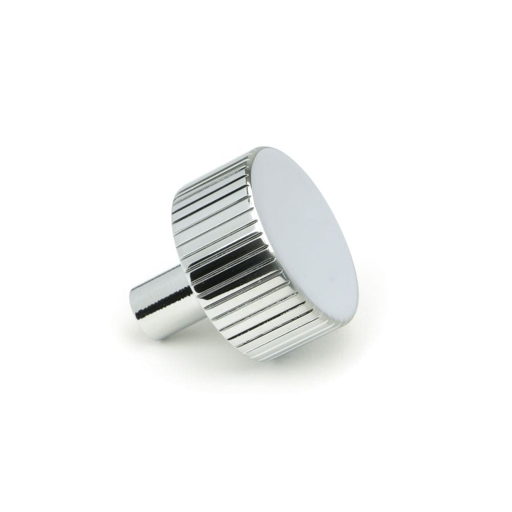 From The Anvil Cabinet Hardware Polished Chrome / Cabinet Knobs / 32mm Dia. From The Anvil - Polished Chrome Judd Cabinet Knob - 32mm (No rose)