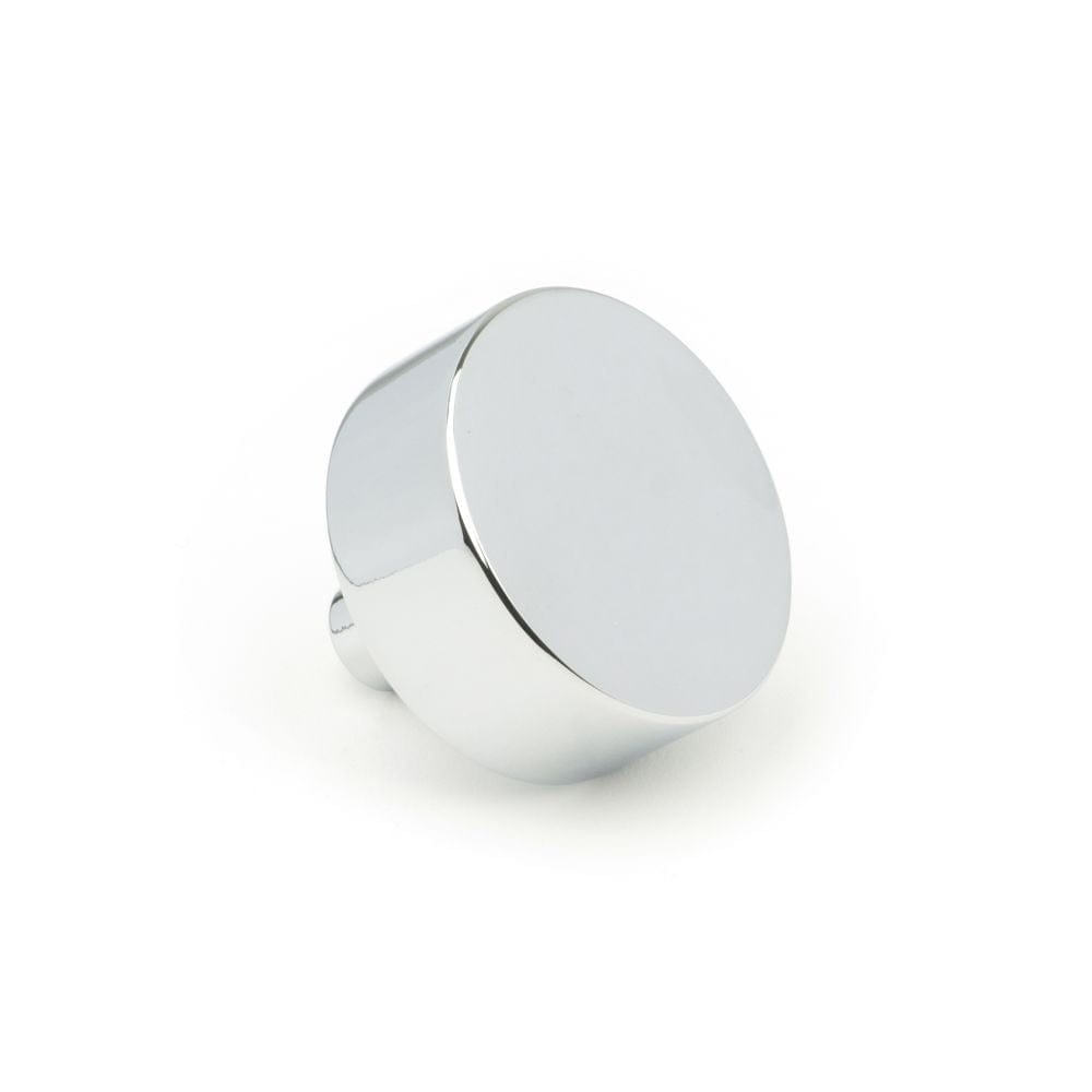 From The Anvil Cabinet Hardware Polished Chrome / Cabinet Knobs / 38mm Dia. From The Anvil - Polished Chrome Kelso Cabinet Knob - 38mm (No rose)