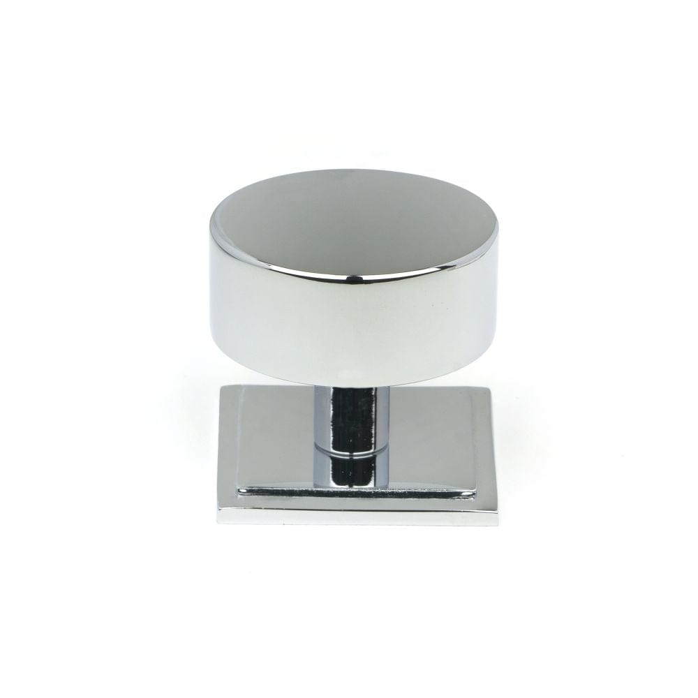From The Anvil Cabinet Hardware Polished Chrome / Cabinet Knobs / 38mm Dia. From The Anvil - Polished Chrome Kelso Cabinet Knob - 38mm (Square)