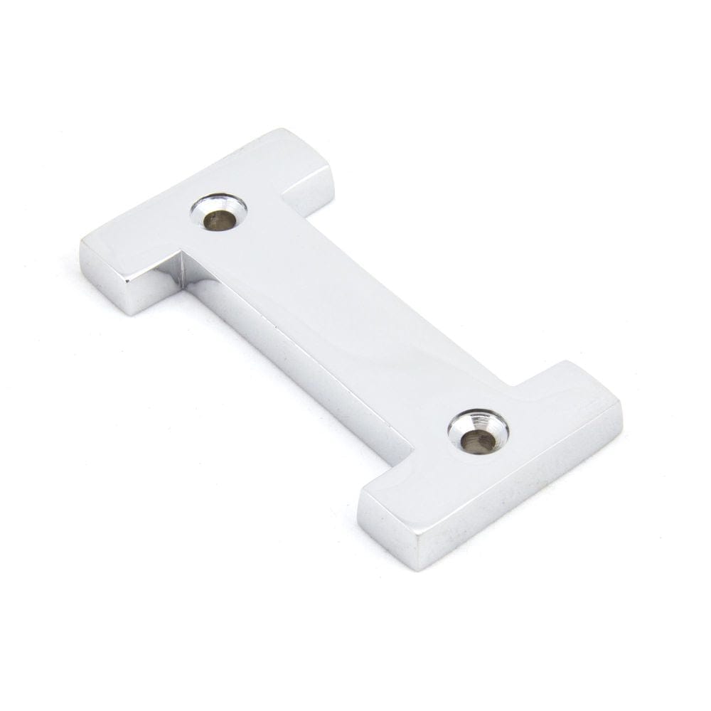 From The Anvil Door Furniture Polished Chrome / Letters / I From The Anvil - Polished Chrome Letter I