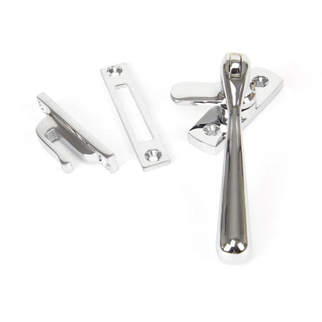 From The Anvil Window Furniture Polished Chrome / Yes / Mortice & Hook Place From The Anvil - Polished Chrome Locking Newbury Fastener