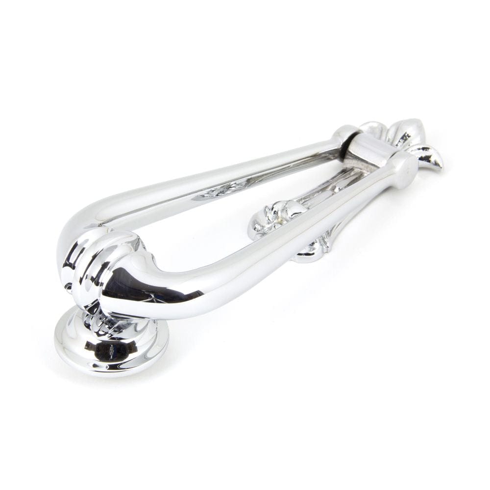 From The Anvil Door Furniture Polished Chrome From The Anvil - Polished Chrome Loop Door Knocker