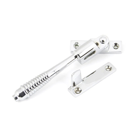 From The Anvil Window Furniture Polished Chrome / Yes / Night Vent From The Anvil - Polished Chrome Night-Vent Locking Reeded Fastener