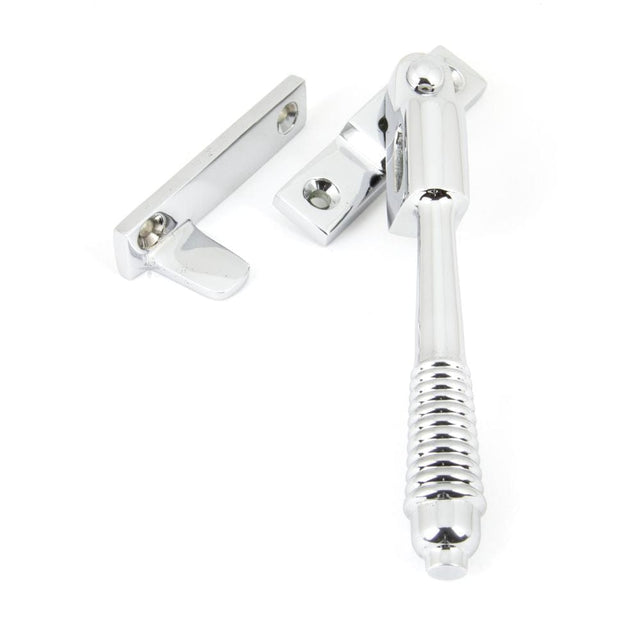 From The Anvil Window Furniture Polished Chrome / Yes / Night Vent From The Anvil - Polished Chrome Night-Vent Locking Reeded Fastener