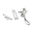 From The Anvil Window Furniture Polished Chrome / No / Mortice & Hook Place From The Anvil - Polished Chrome Peardrop Fastener