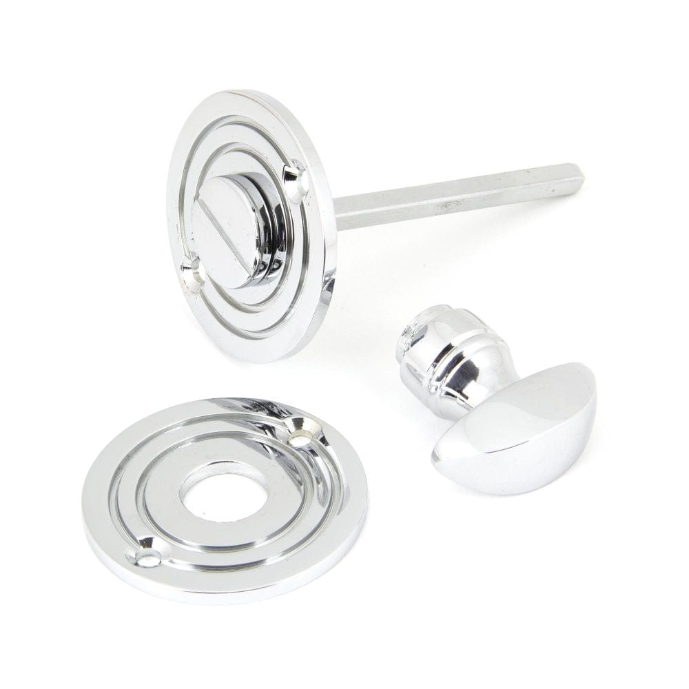 From The Anvil Door Furniture Polished Chrome / No From The Anvil - Polished Chrome Round Bathroom Thumbturn
