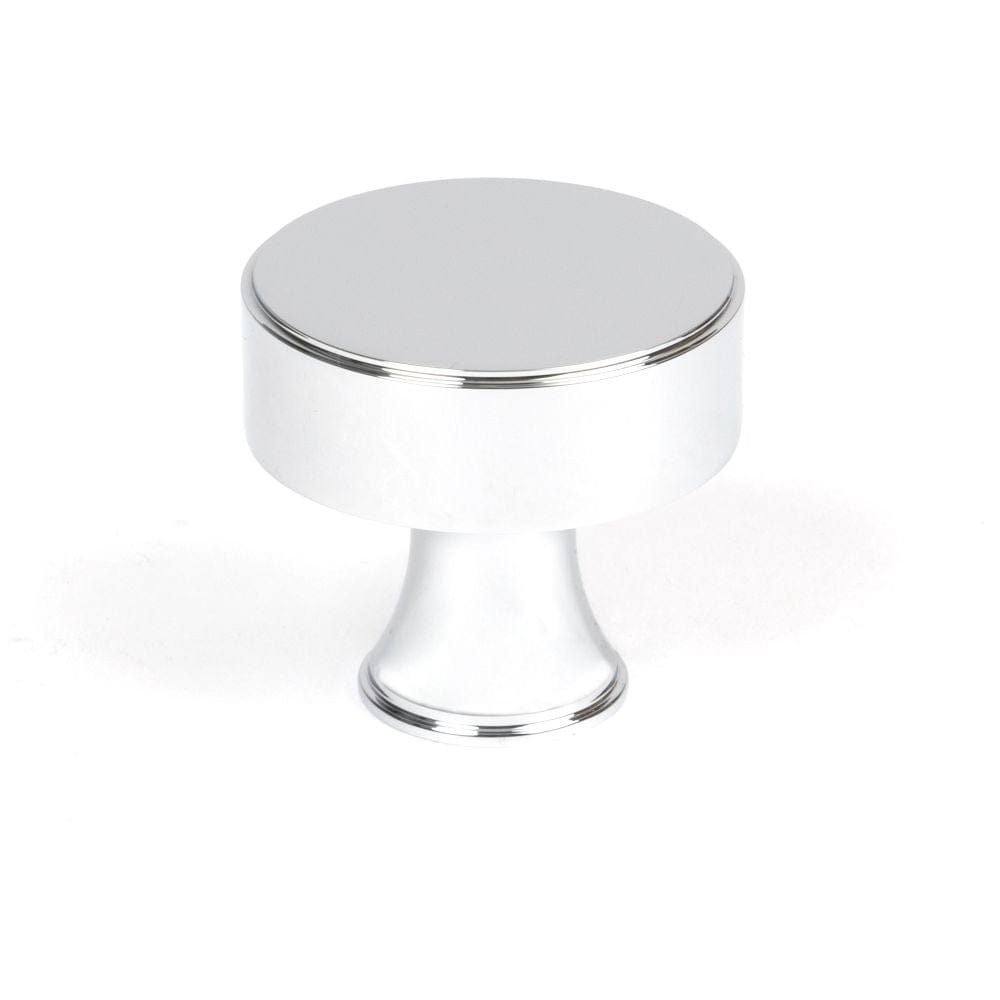 From The Anvil Cabinet Hardware Polished Chrome / Cabinet Knobs / 38mm Dia. From The Anvil - Polished Chrome Scully Cabinet Knob - 38mm