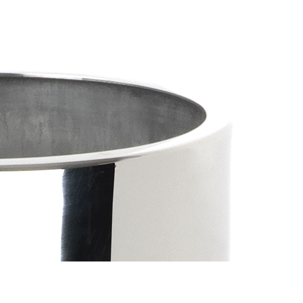 From The Anvil Home & Garden Polished Marine SS (316) / Plant Pots / 12.5cm From The Anvil - Polished Marine SS (316) 12.5cm Newlyn Pot