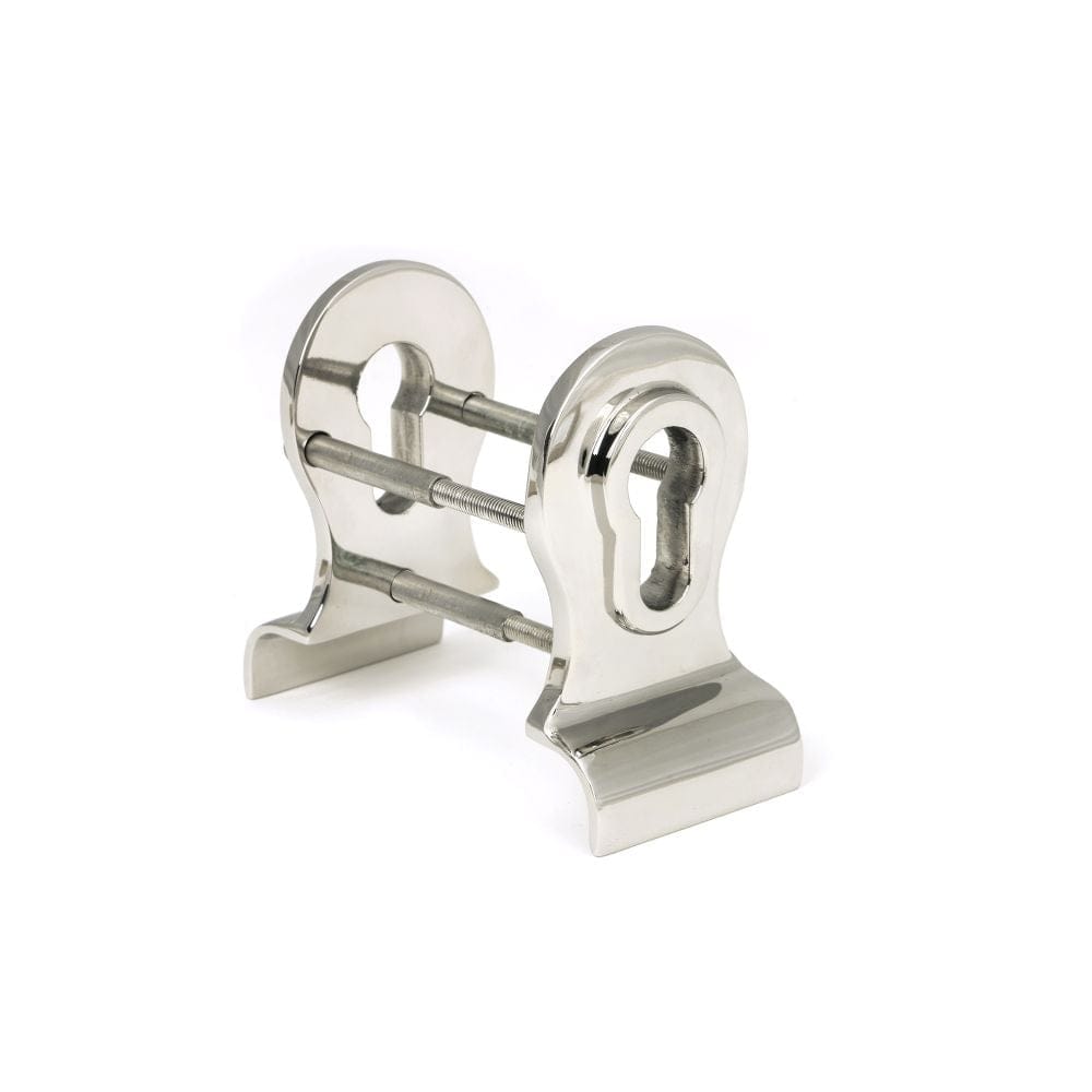 From The Anvil Door Furniture Polished Marine SS (316) / Euro Profile Cylinder Pull From The Anvil - Polished Marine SS (316) 50mm Euro Door Pull (Back to Back fixings)