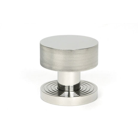 From The Anvil Door Furniture Polished Marine SS (316) / Mortice/Rim Knobs From The Anvil - Polished Marine SS (316) Brompton Mortice/Rim Knob Set (Beehive)