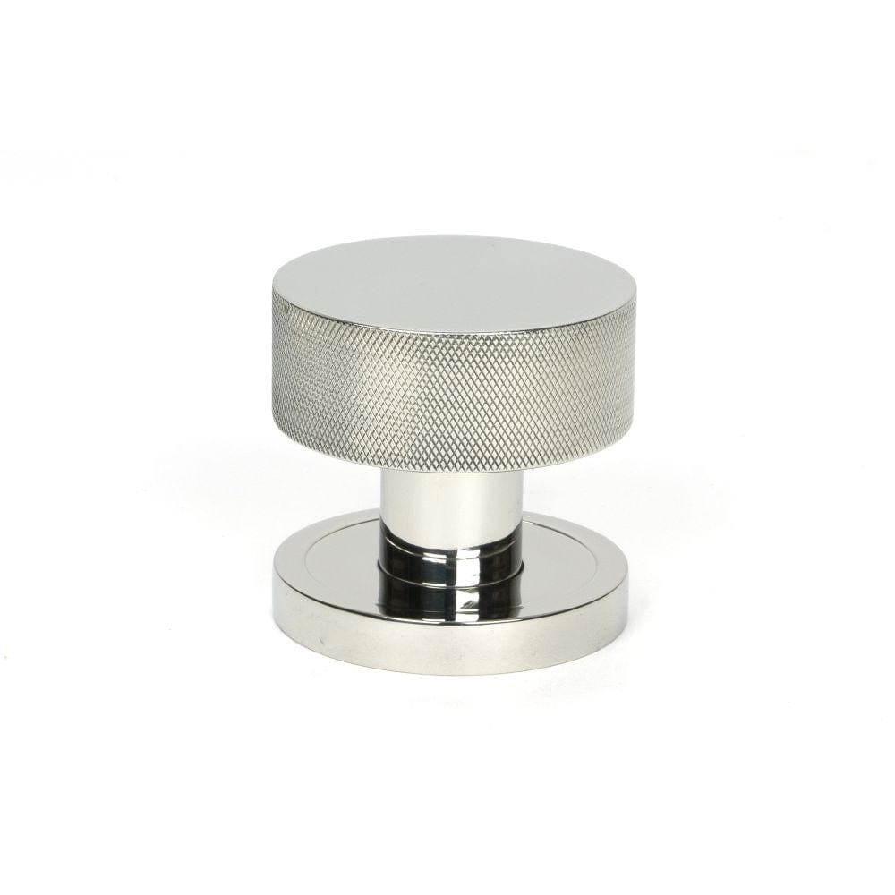 From The Anvil Door Furniture Polished Marine SS (316) / Mortice/Rim Knobs From The Anvil - Polished Marine SS (316) Brompton Mortice/Rim Knob Set (Plain)