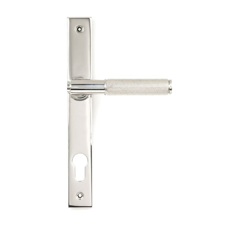From The Anvil Door Furniture Polished Marine SS (316) / Multi Point Lock Set / 92mm c/c From The Anvil - Polished Marine SS (316) Brompton Slimline Espag. Lock Set