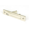 From The Anvil Door Furniture Polished Nickel / Door Edge Pull / Rectangular From The Anvil - Polished Nickel 125mm x 25mm Edge Pull