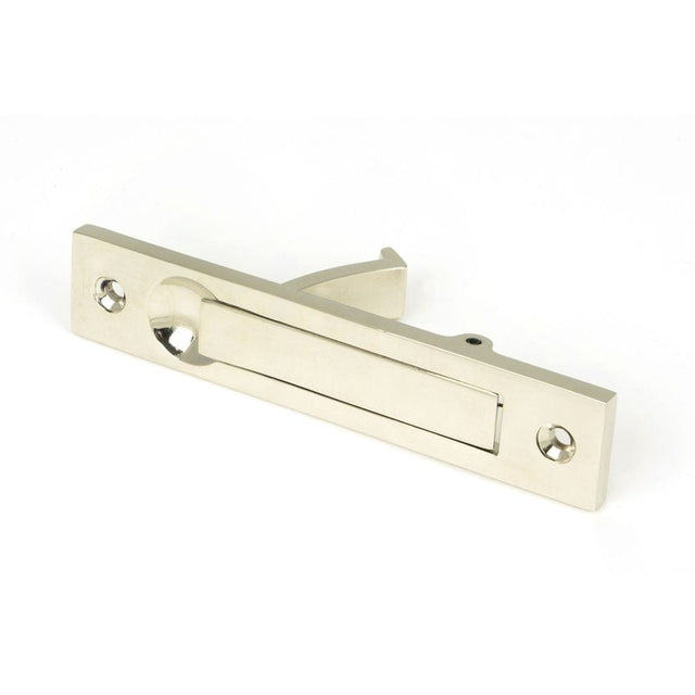 From The Anvil Door Furniture Polished Nickel / Door Edge Pull / Rectangular From The Anvil - Polished Nickel 125mm x 25mm Edge Pull