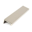 From The Anvil Cabinet Hardware Polished Nickel / Edge Pull / 200mm From The Anvil - Polished Nickel 200mm Plain Edge Pull