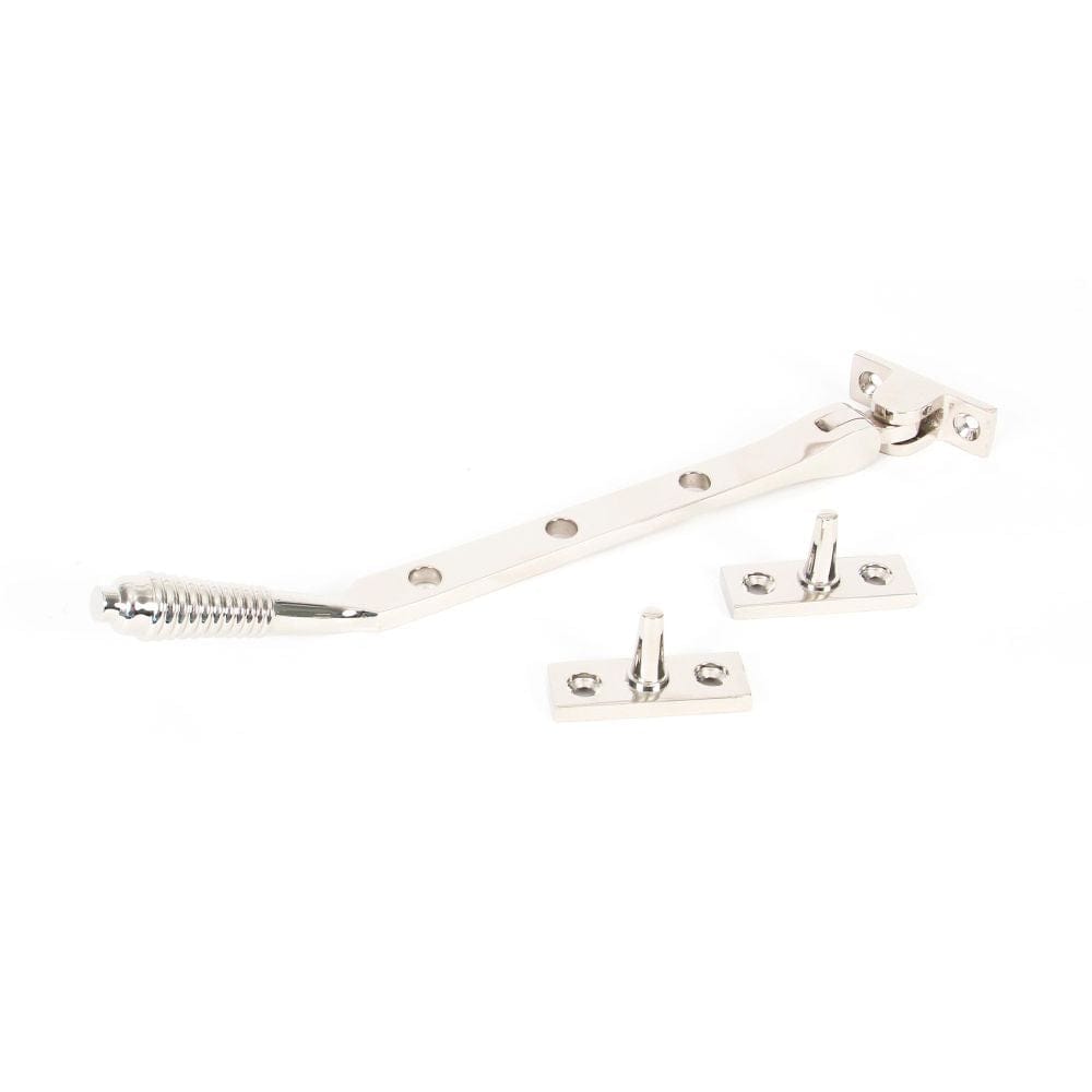 From The Anvil Window Furniture Polished Nickel / 8"/200mm From The Anvil - Polished Nickel 8" Reeded Stay