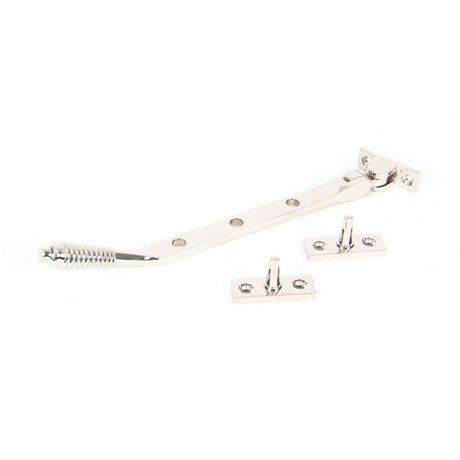 From The Anvil Window Furniture Polished Nickel / 8"/200mm From The Anvil - Polished Nickel 8" Reeded Stay