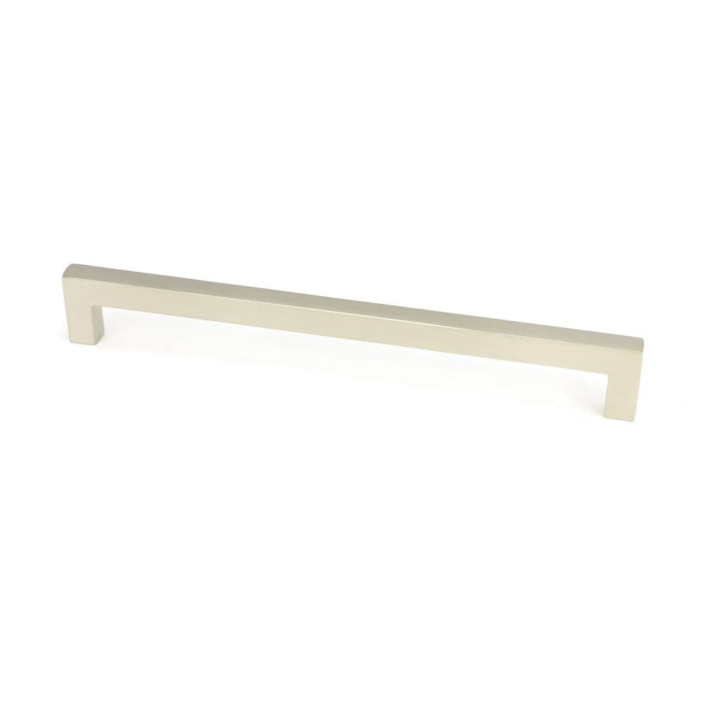 From The Anvil Cabinet Hardware Polished Nickel / Cabinet Pull Handles / Large From The Anvil - Polished Nickel Albers Pull Handle - Large