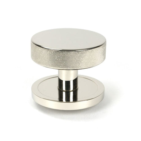 From The Anvil Door Furniture Polished Nickel From The Anvil - Polished Nickel Brompton Centre Door Knob (Plain)