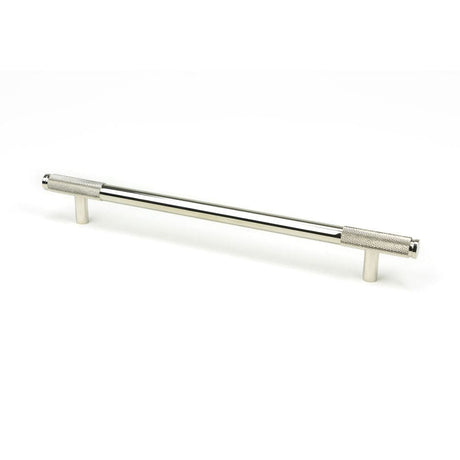 From The Anvil Cabinet Hardware Polished Nickel / Cabinet Pull Handles / Large From The Anvil - Polished Nickel Half Brompton Pull Handle - Large