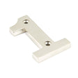 From The Anvil Door Furniture Polished Nickel / Numerals / 1 From The Anvil - Polished Nickel Numeral 1