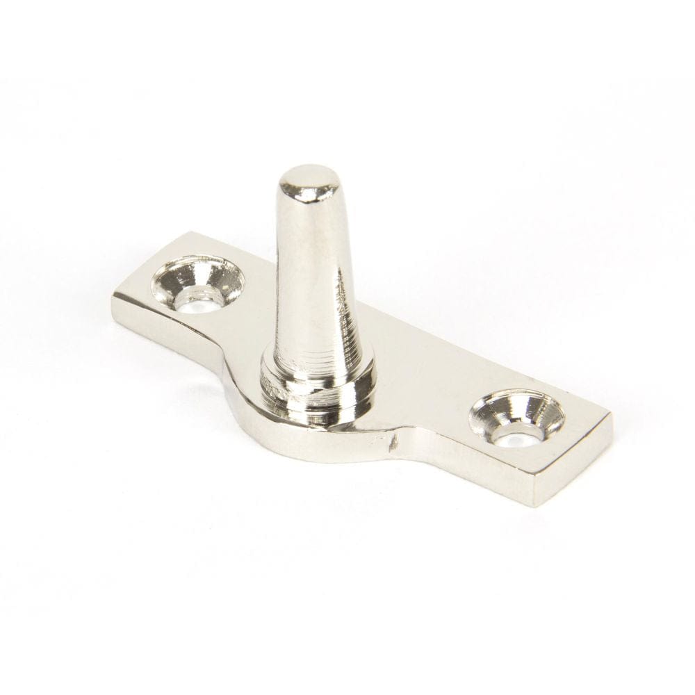 From The Anvil Window Furniture Polished Nickel / Offset Casement Stay Pins From The Anvil - Polished Nickel Offset Stay Pin