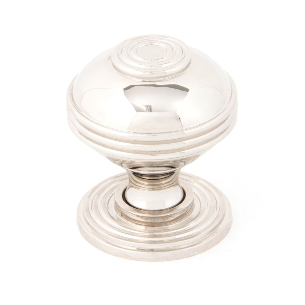 From The Anvil Cabinet Hardware Polished Nickel / Cabinet Knobs / 38mm Dia. From The Anvil - Polished Nickel Prestbury Cabinet Knob 38mm