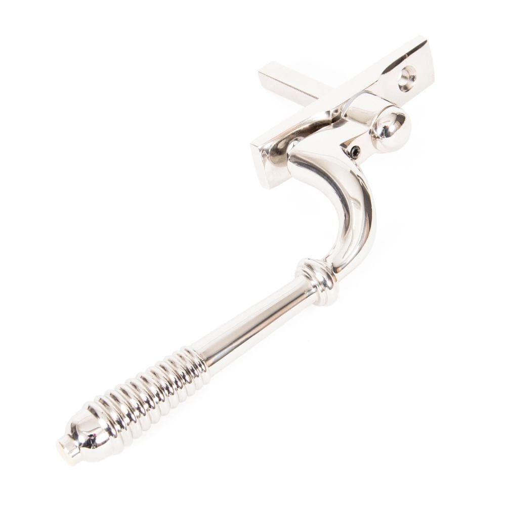 From The Anvil Window Furniture Polished Nickel / Right Hand / Yes From The Anvil - Polished Nickel Reeded Espag - RH
