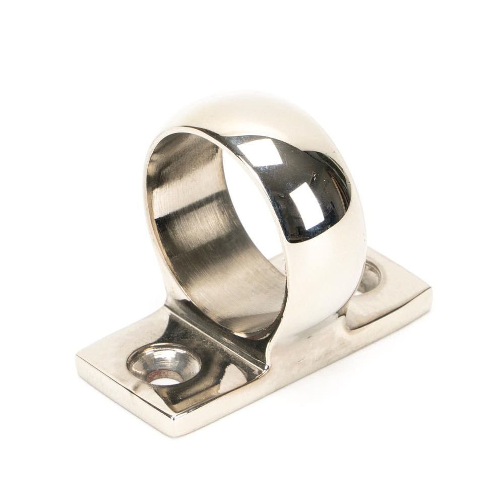 From The Anvil Window Furniture Polished Nickel / Sash Ring From The Anvil - Polished Nickel Sash Eye Lift