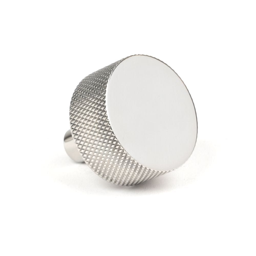 From The Anvil Cabinet Hardware Polished Stainless Steel / Cabinet Knobs / 30mm Dia. From The Anvil - Polished SS (304) Brompton Cabinet Knob - 32mm (No rose)