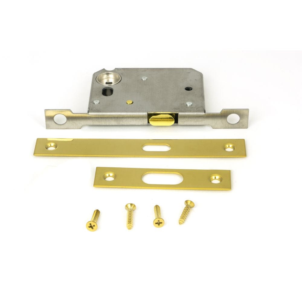 From The Anvil Locks & Latches PVD Brass / Sliding Door Locks From The Anvil - PVD 50mm Sliding Door Lock