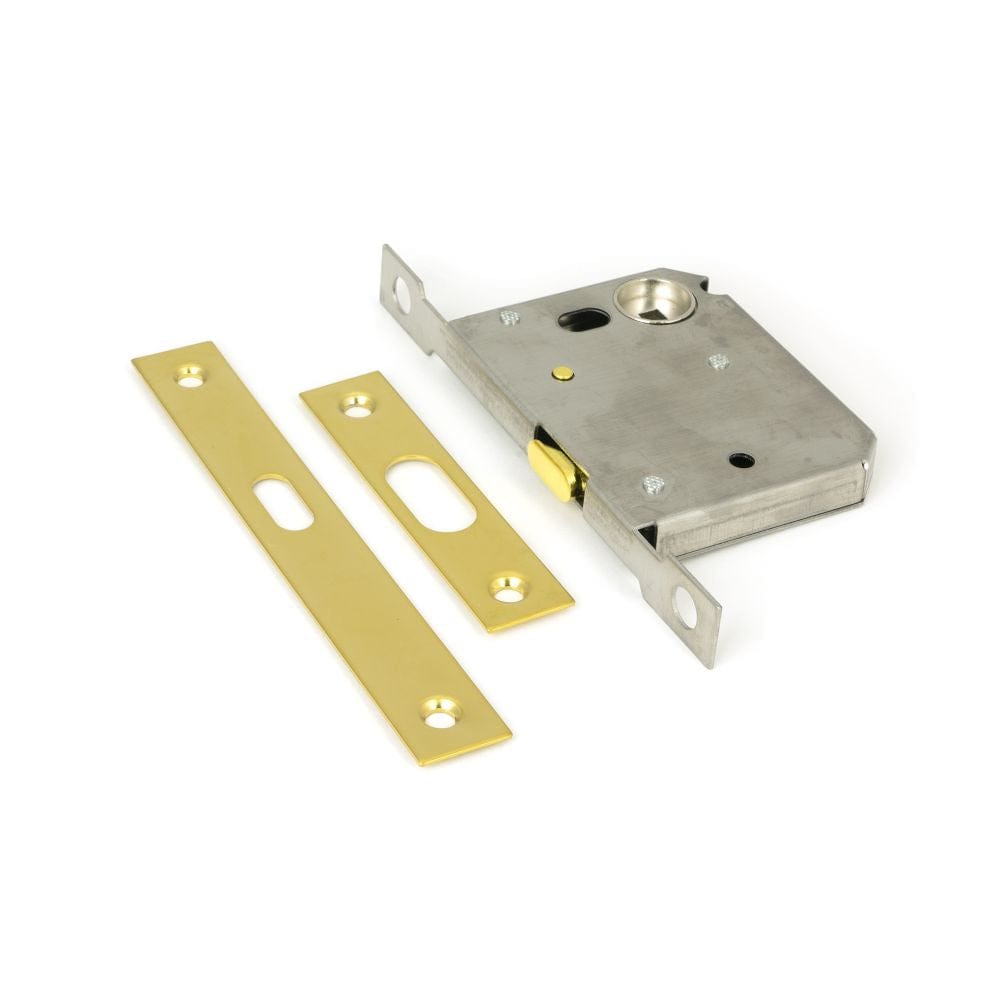 From The Anvil Locks & Latches PVD Brass / Sliding Door Locks From The Anvil - PVD 50mm Sliding Door Lock