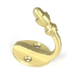 From The Anvil Accessories Satin Brass / Single Coat Hooks From The Anvil - Satin Brass Coat Hook