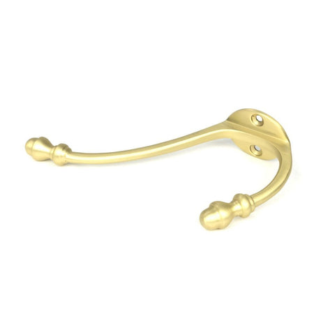 From The Anvil Accessories Satin Brass / Hat & Coat Hooks From The Anvil - Satin Brass Hat & Coat Hook