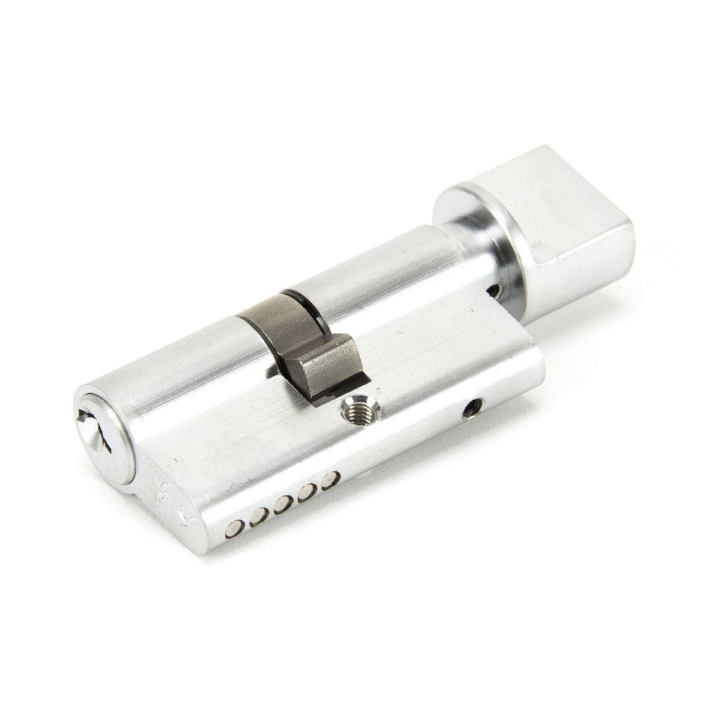From The Anvil Locks & Latches Satin Chrome / Euro Cylinder & Turn / 30 x 30mm From The Anvil - Satin Chrome 30/30 5pin Euro Cylinder/Thumbturn KA