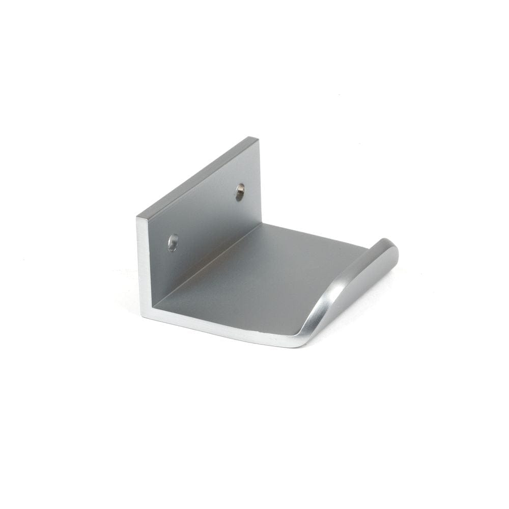 From The Anvil Cabinet Hardware Satin Chrome / Edge Pull / 50mm From The Anvil - Satin Chrome 50mm Moore Edge Pull