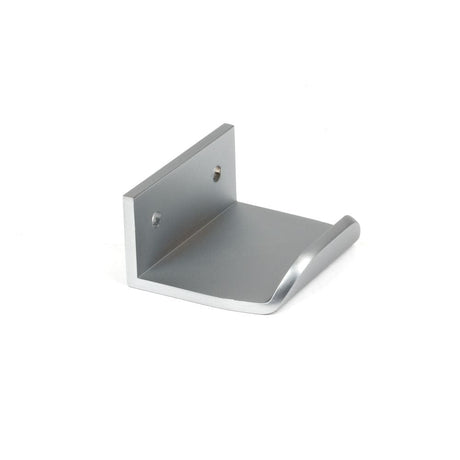 From The Anvil Cabinet Hardware Satin Chrome / Edge Pull / 50mm From The Anvil - Satin Chrome 50mm Moore Edge Pull