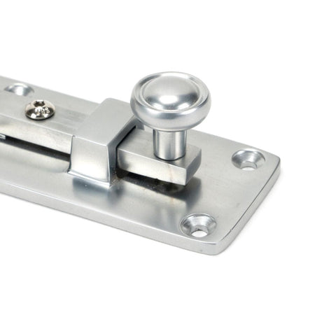 From The Anvil Accessories Satin Chrome / Straight Surface Bolts / 150mm / 6" From The Anvil - Satin Chrome 6" Universal Bolt
