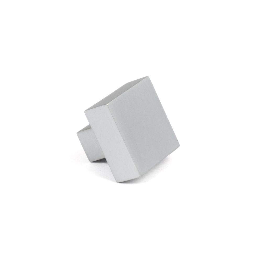From The Anvil Cabinet Hardware Satin Chrome / Cabinet Knobs / 30mm Dia. From The Anvil - Satin Chrome Albers Cabinet Knob - 30mm